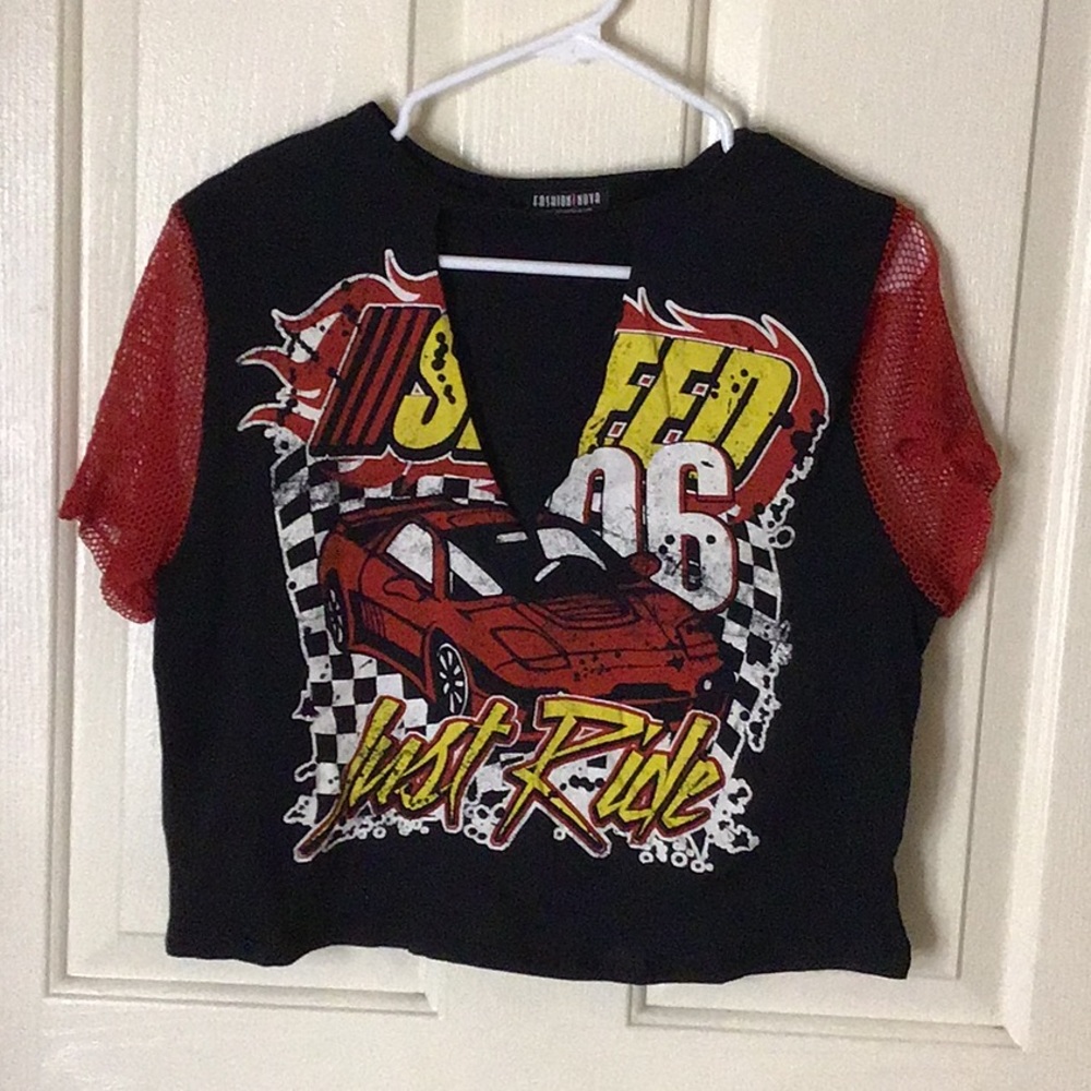 Black crop top ❗️FINAL SALE❗️